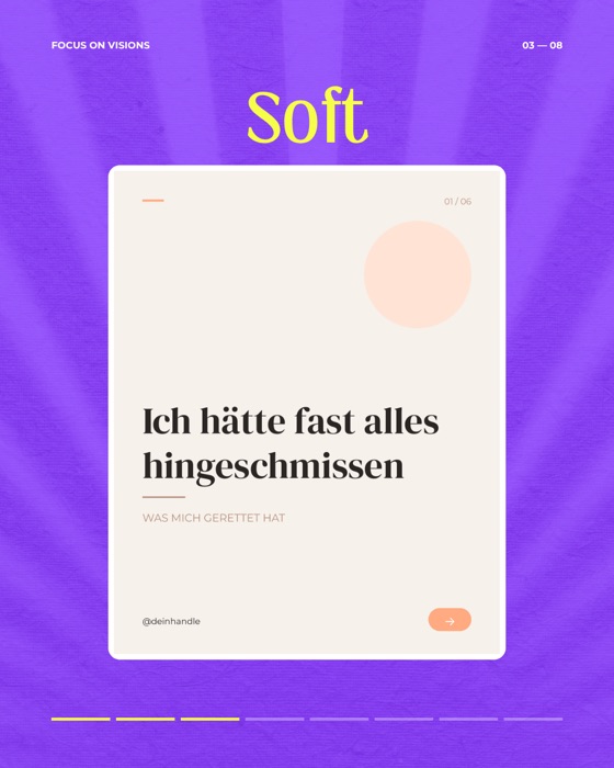 Vorlagen-Design Soft