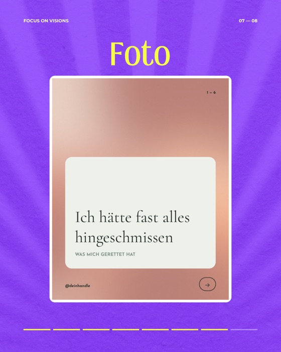 Vorlagen-Design Foto